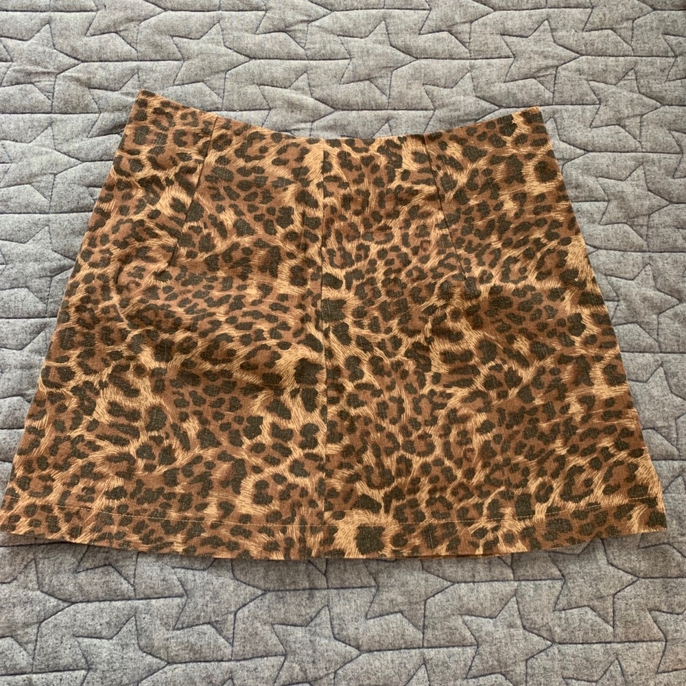 Cheetah Prink Mini Skirt